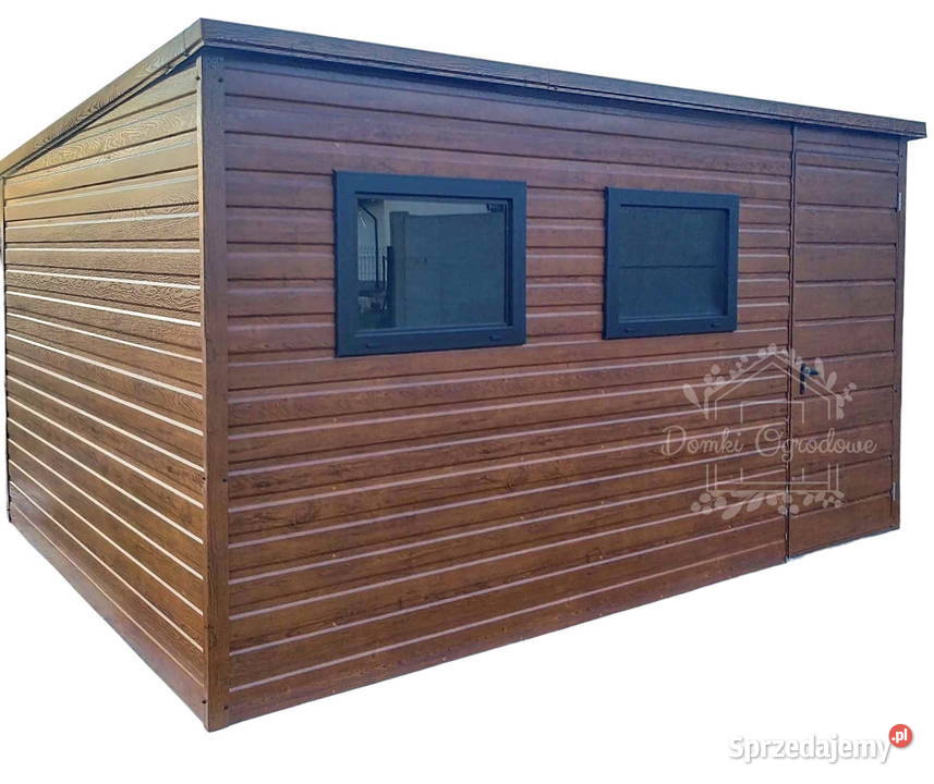 Schowek Domek Ogrodowy 4x3m 2x Okno