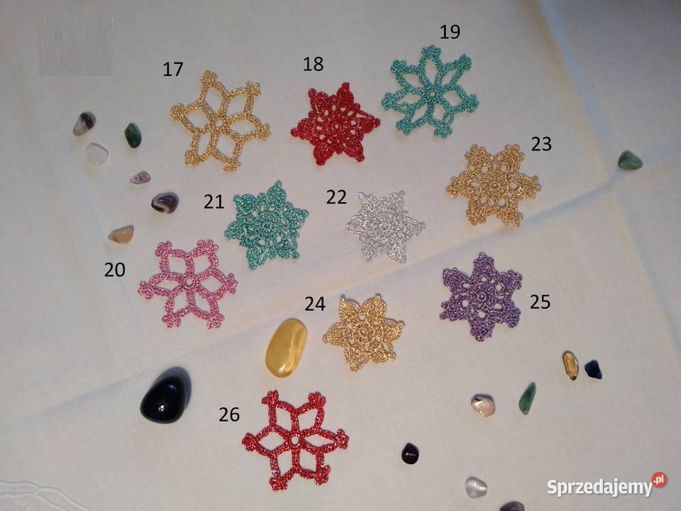 Błyszczące gwiazdeczki gwiazdki na choinkę Lublin sprzedam