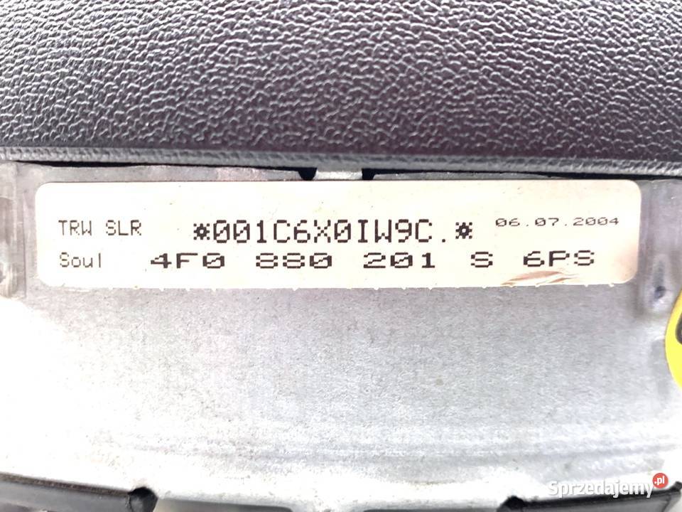 PODUSZKA POWIETRZNA KIEROWCY AUDI A6 C6 osobowe