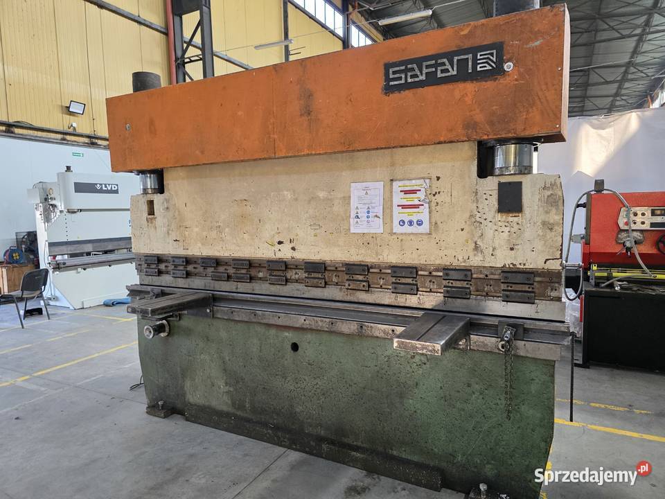 prasa krawedziarka SAFAN 110 ton 3100 mm Trzcianka