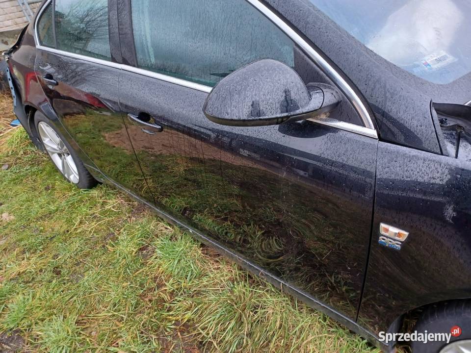 OPEL INSIGNIA DRZWI TYŁ PRAWE LEWE CZARNRE Kochlew