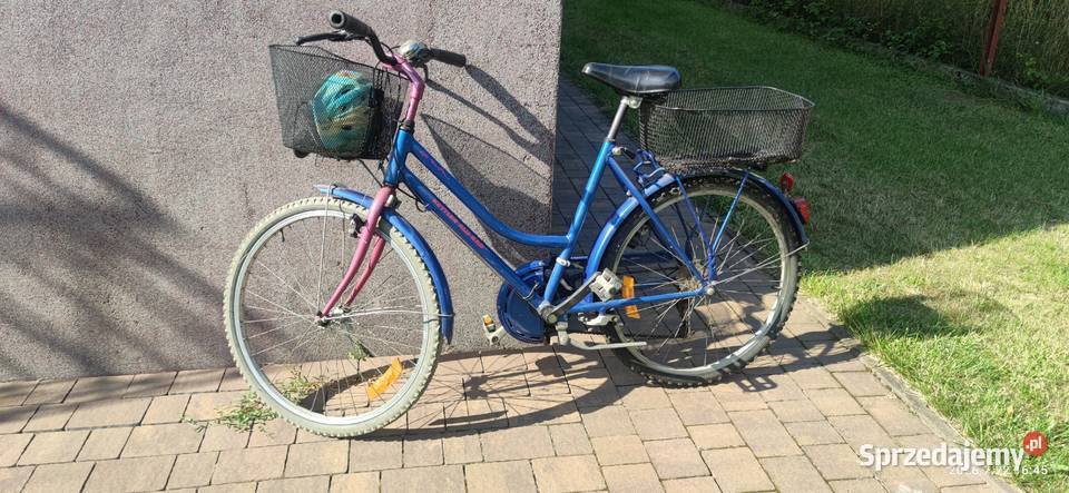 Rowery miejskie damskie marki Kettler aluminium Łazy