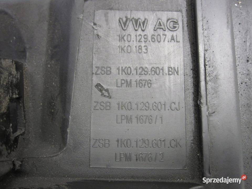 VW GOLF VI 09r 1K0129601CJ obudowa filtra osobowe Kielce