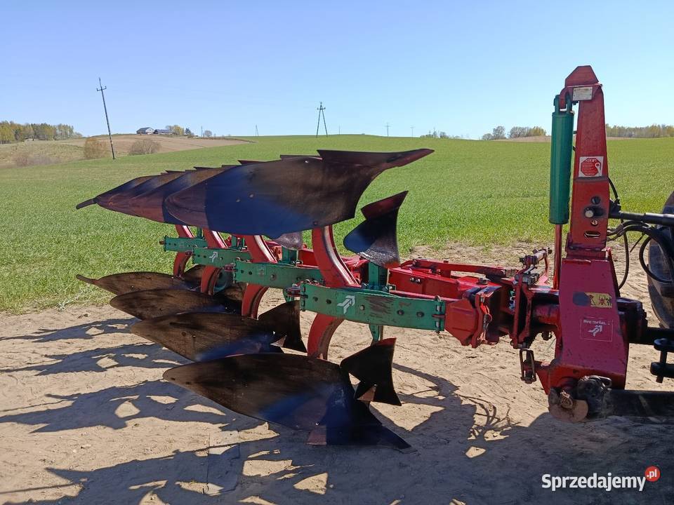 Pług 4 skibowy obrotowy kverneland eg 100 Vario Pługi Skrzydłowo