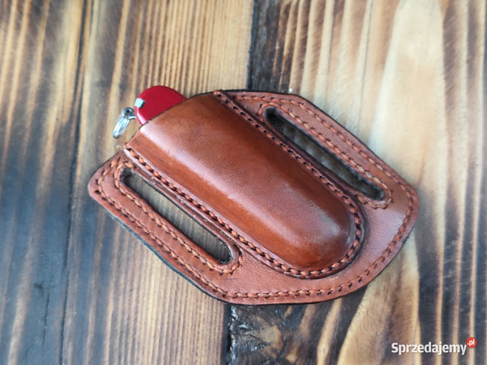 Pochwa skórzana etui pokrowiec nóż Victorinox Łomianki sprzedam