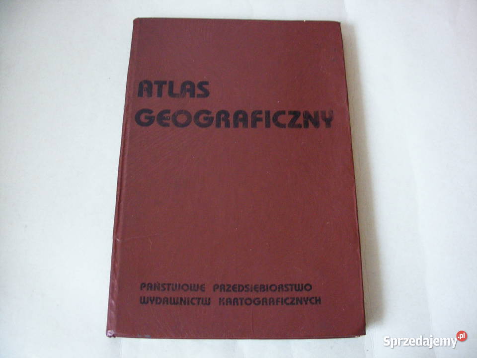 Przeglądowy atlas Świata Atlas geograficzny Oborniki Śląskie
