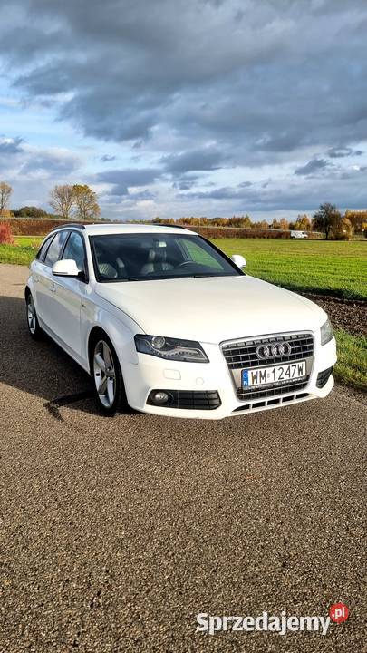 Audi A4 B8 Avant 18 TFSI SLine 2008 Mińsk Mazowiecki