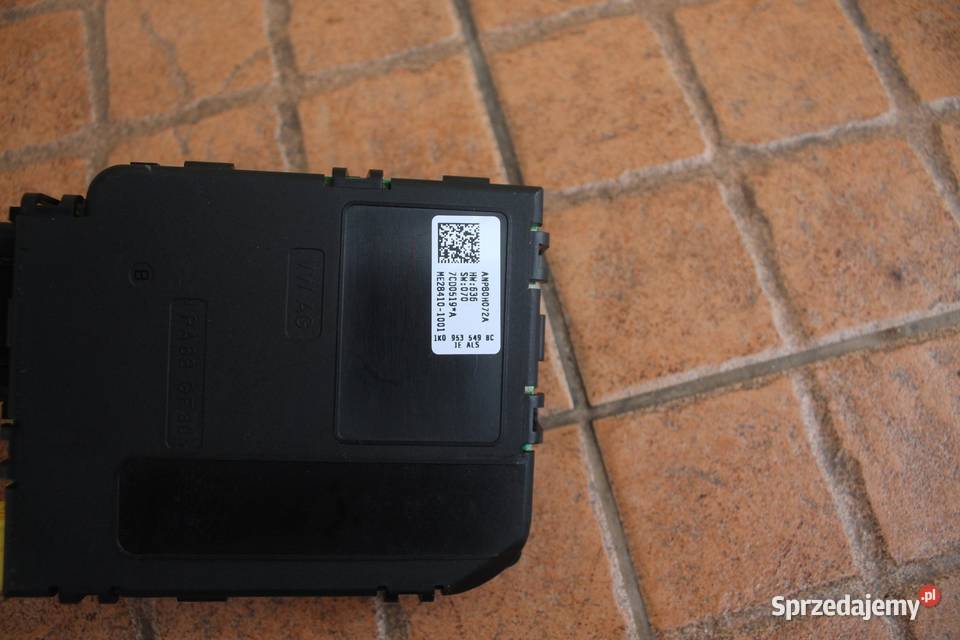 CZUJNIK KĄTA SKRĘTU VW GOLF V 1K0953549BC osobowe wielkopolskie