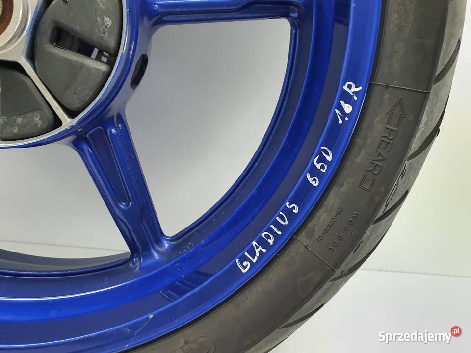 Felga Kolo Tyl Opona Suzuki Gladius SV 650 łódzkie Łódź