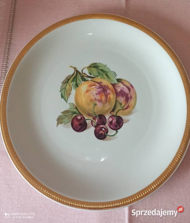 Patera CL Czechslovakia Brzoskwinie i czereśnie