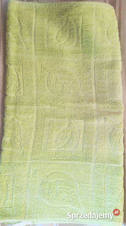 Ręcznik 100 frotte zielonyRozmiar 50x100 odcienie zieleni Łódź