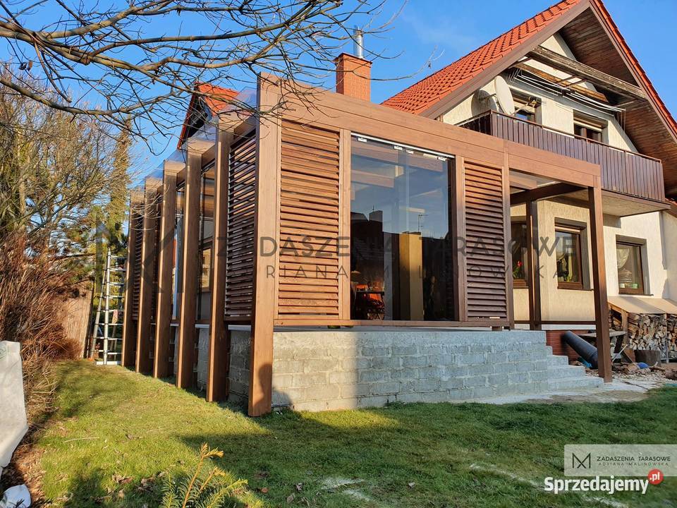 Zadaszenie tarasu ze szkłem Szczecin