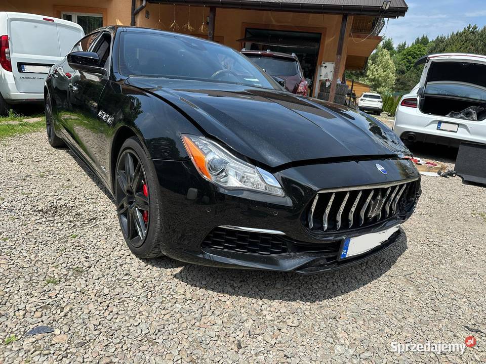 Maseratti Quatroporte SQ4 GranLusso uszkodzone