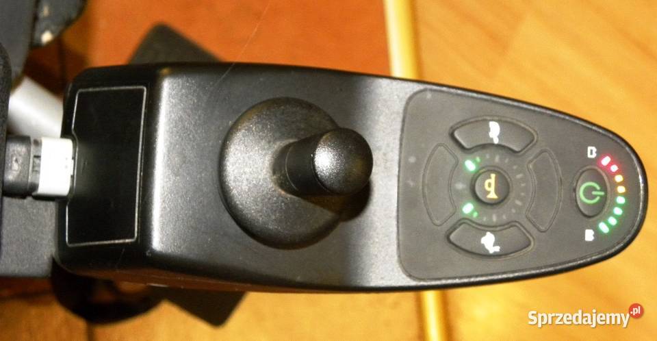 OKAZJA Doskonały wózek inwalidzki Joystick sprzedam