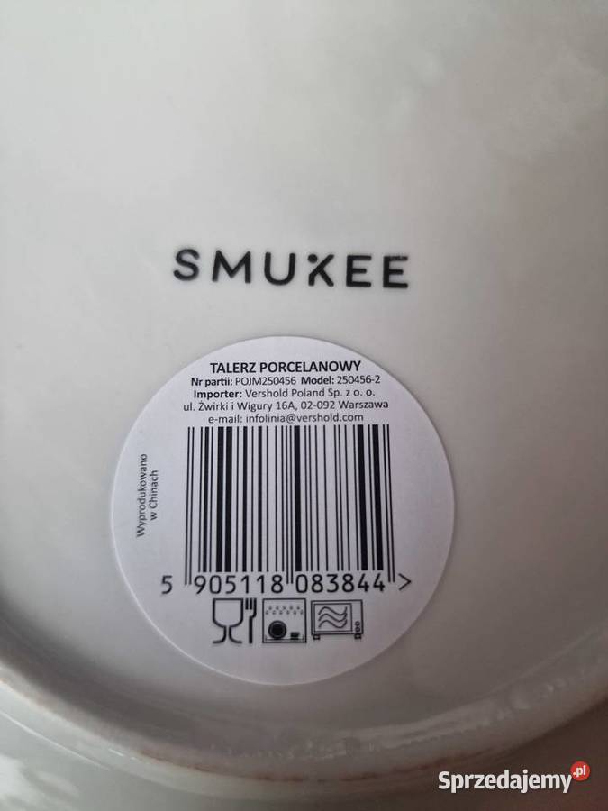 NOWY Talerz świąteczny Smukee pierniczki Wrocław