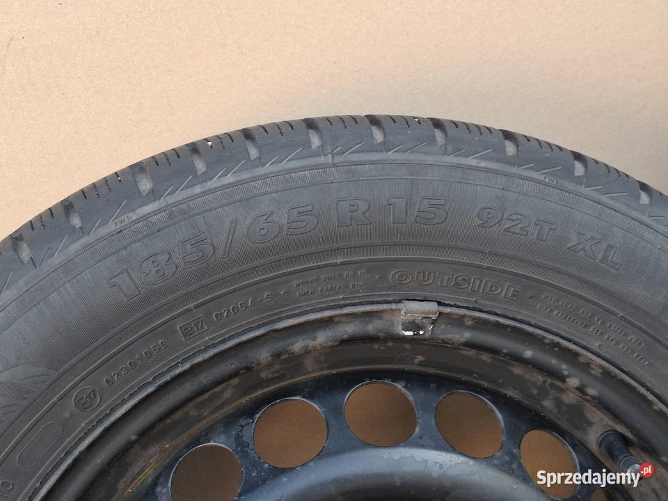 MERCEDES KOŁA ZIMOWE 5X112 15 18565R15 NOKIAN Średnica 15" Bieleń