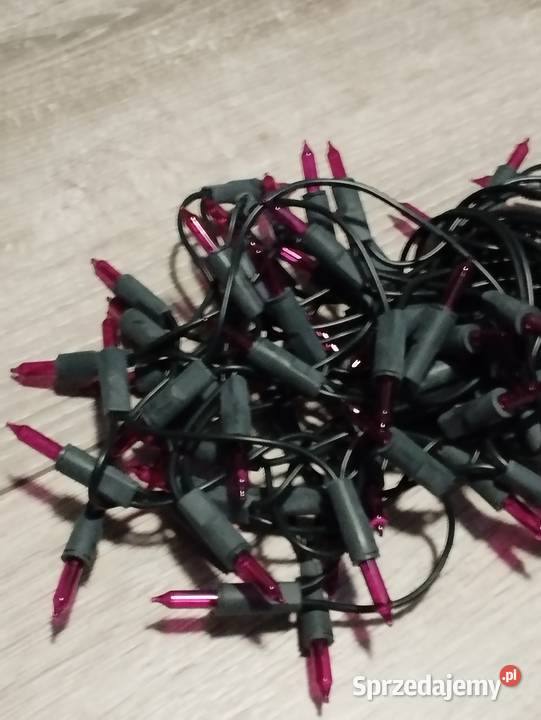 lampki choinkowe 100 sztuk pomarańczowe Poznań
