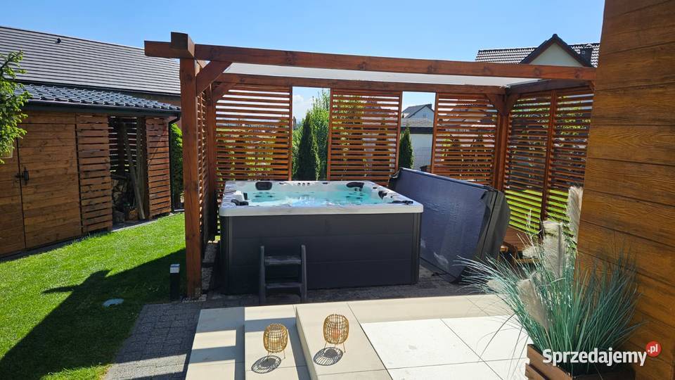 Jacuzzi ogrodowe wanna z hydromasażem SPA 6 os Tychy