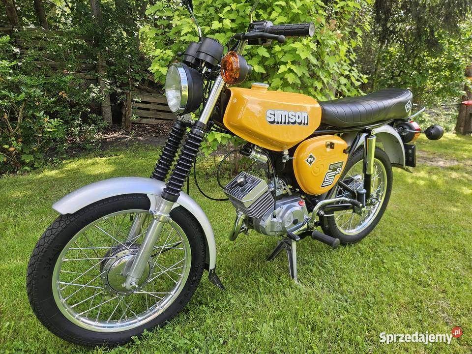 Simson S51 Elektronik 12V wzór DDR 20km śląskie