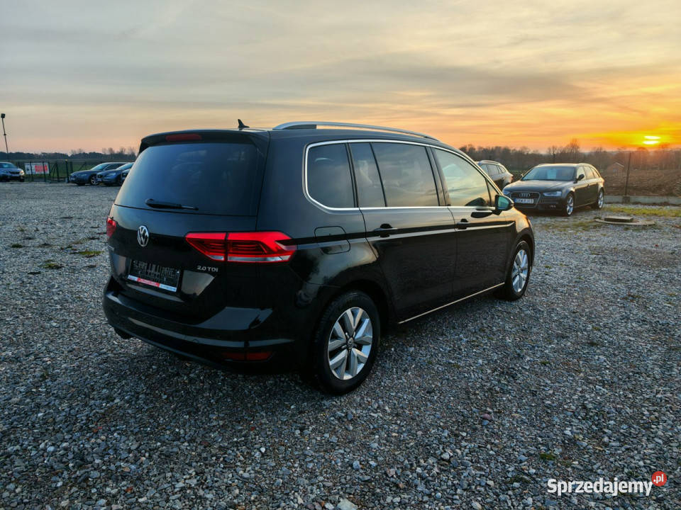 Volkswagen Touran III 2015 kurtyny powietrzne Rawa Mazowiecka