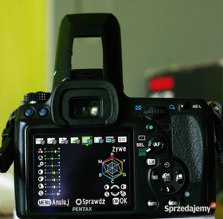 Pentax K7 Lustrzanka cyfrowa stan Żory