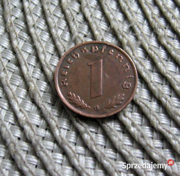 Niemcy 1 Reichspfennig 1939r G Kalisz