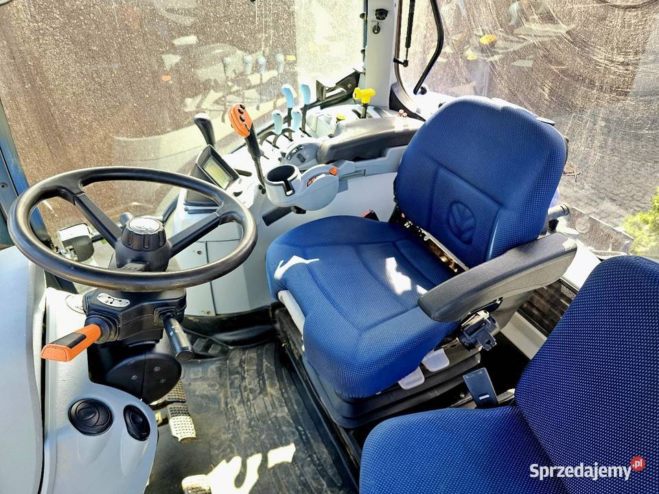 Holland T6175 Salon amortyzowana oś i kabina