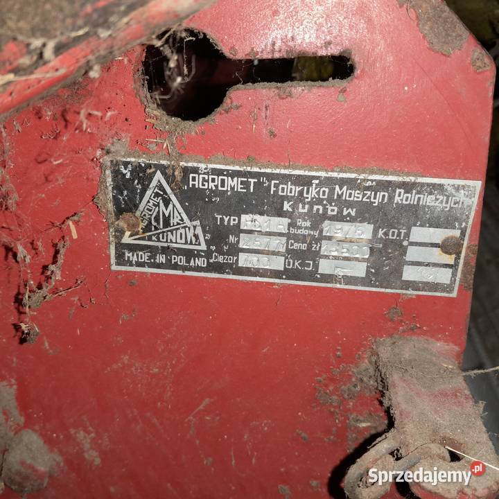 Prasa wiążąca kuna sprawna stara Maszyny rolnicze Lubochnia