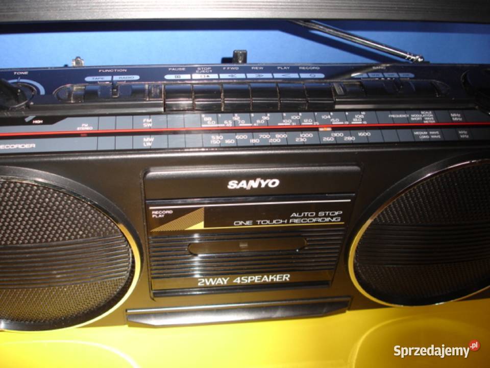 Radiomagnetofon SANYO M9709L lubuskie Zielona Góra
