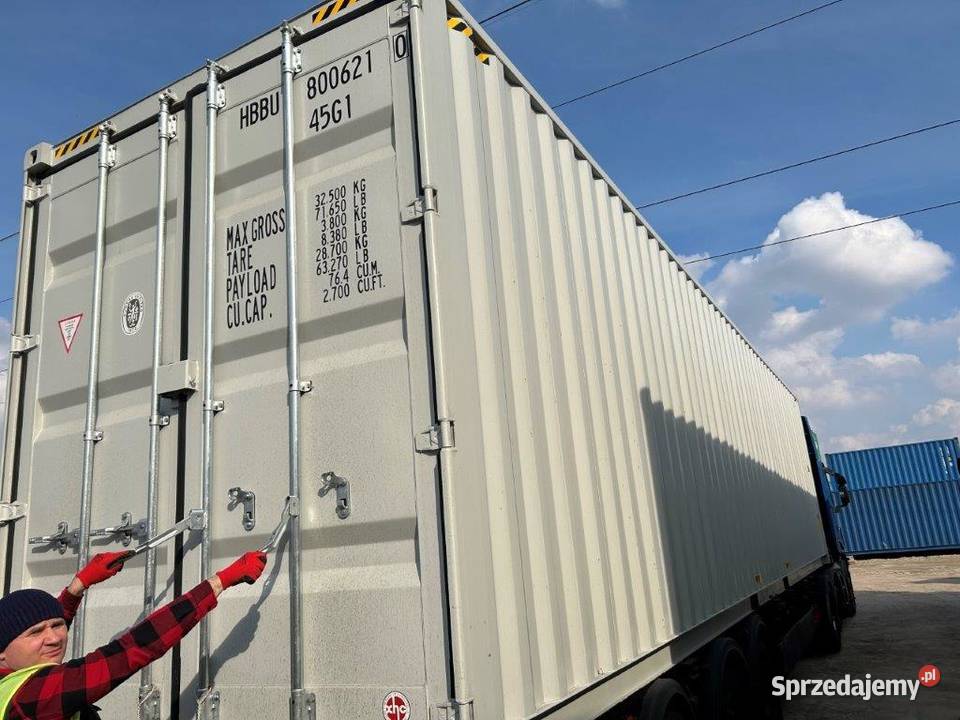 Kontener morski magazynowy budowlany 40HC OW