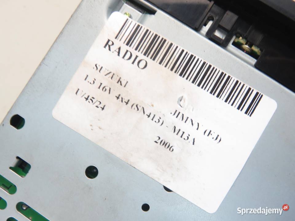 RADIO SUZUKI JIMNY FJ 3910176J81 małopolskie sprzedam
