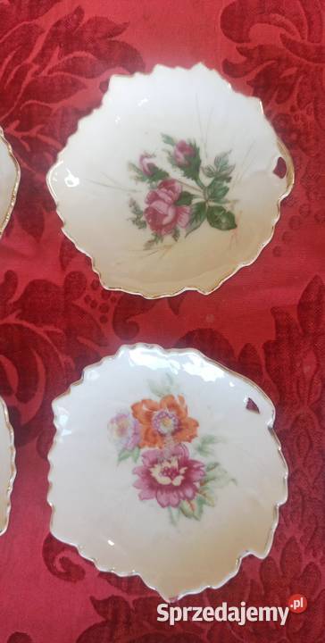 Talerzyk z dziurką Listek kwiatki kolekcjonerów Gdańsk sprzedam