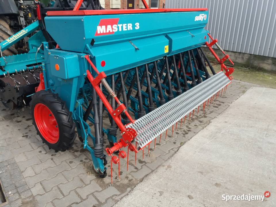 Siewnik zbożowy Sulky master 3 metry nowy Łowicz