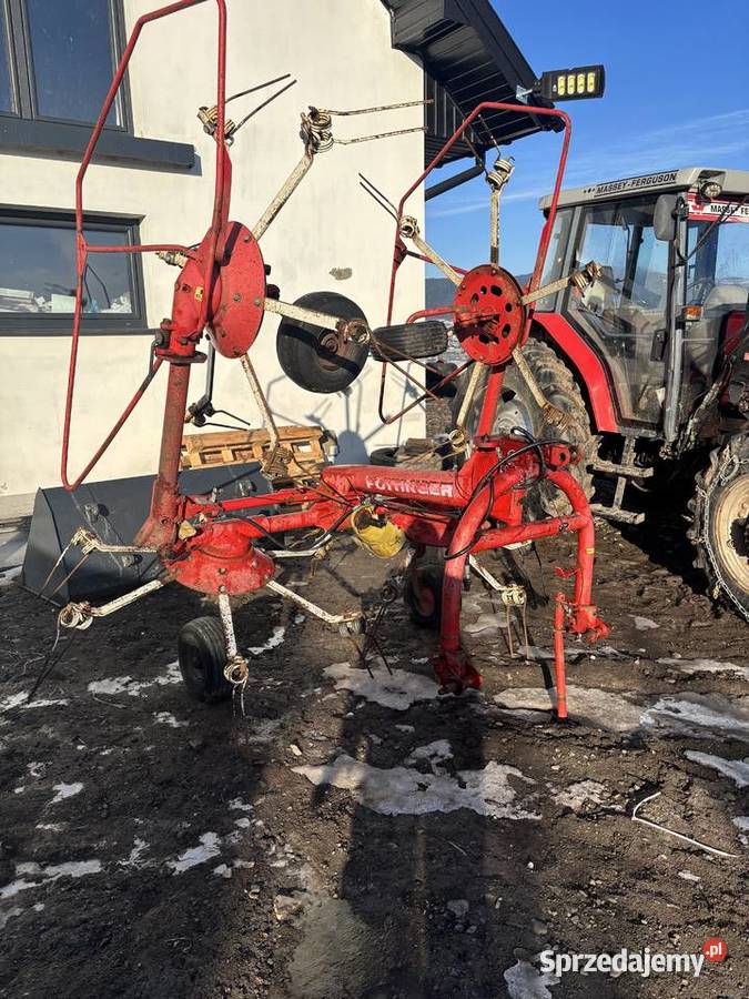 Przetrzasacze do siana Pottinger małopolskie Męcina