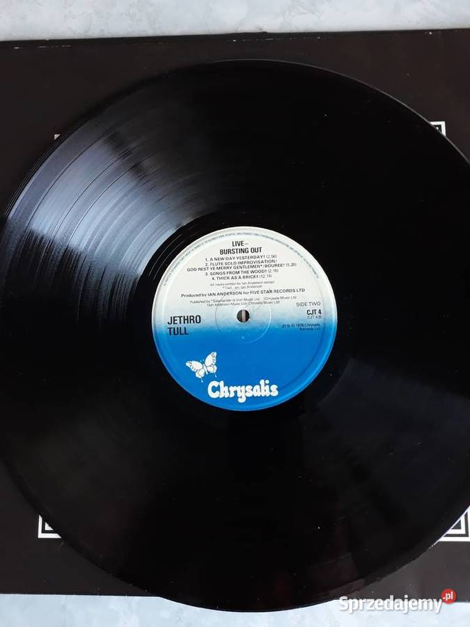 JETHRO TULL Bursting Out Live 2 LP 1978r rock Rzeszów sprzedam