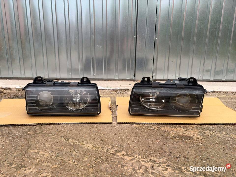 BMW E36 Lampy NOWE Black HELLA Oryginał śląskie