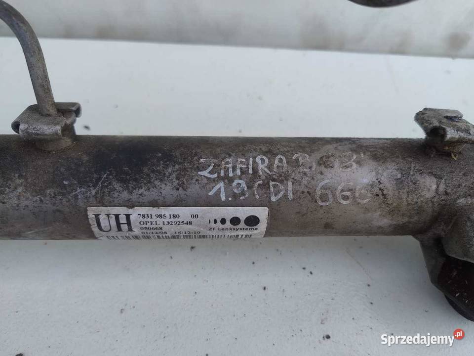 MAGLOWNICA KOLUMNA EUROPA OPEL ZAFIRA B 13292548 Przekładnie kierownicze