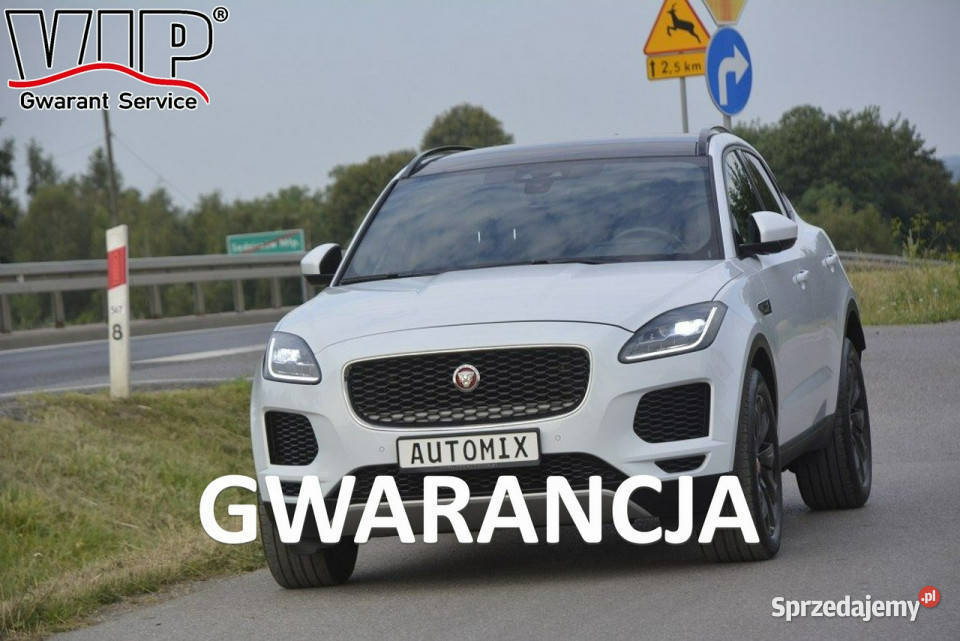 Jaguar EPace 20 D180 AWD panorama bezwypadkowy Sędziszów Małopolski