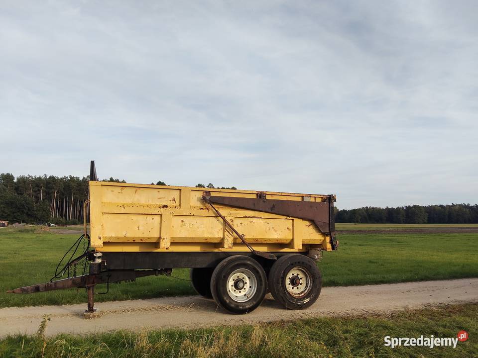PRZYCZEPA SKORUPA LAMBERT tandem RESOR 11TON wielkopolskie Albertów