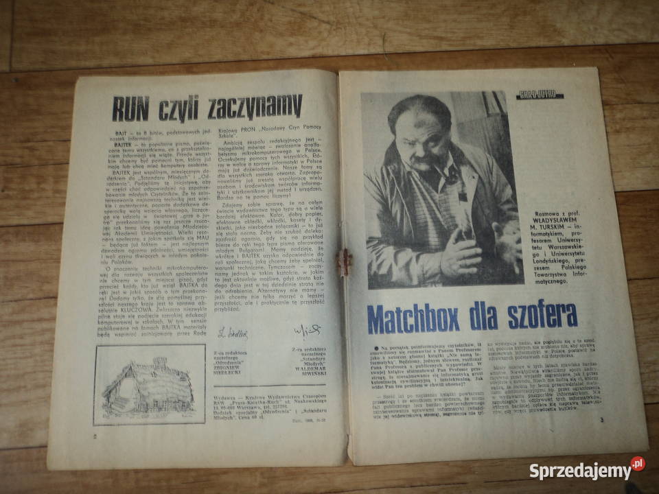 czasopisma Bajtek pierwsze cztery numery 14 Czasopisma