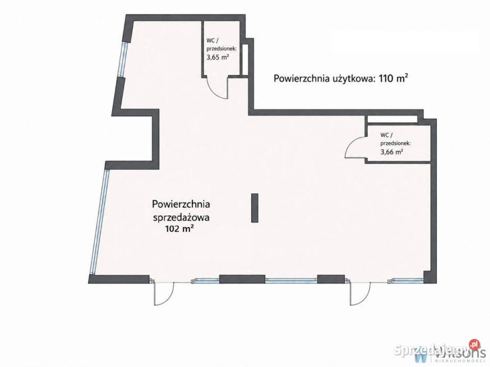 Lokal wynajmę Warszawa 110m2 Wynajem sprzedam