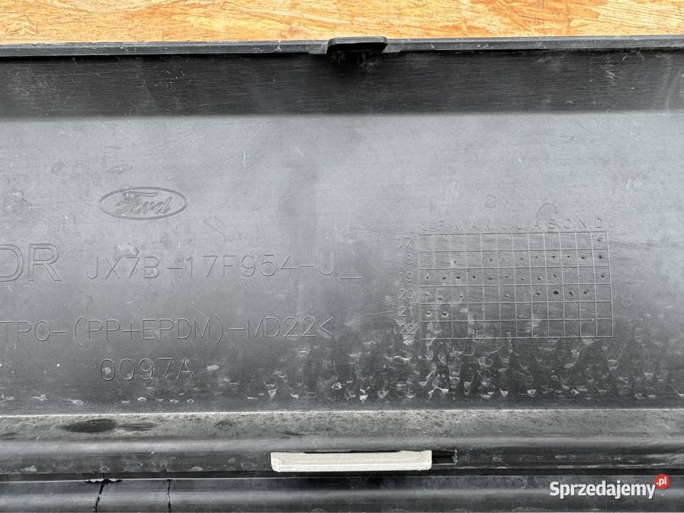Spoiler dyfuzor dół zderzaka tylnego Ford focus Międzychód