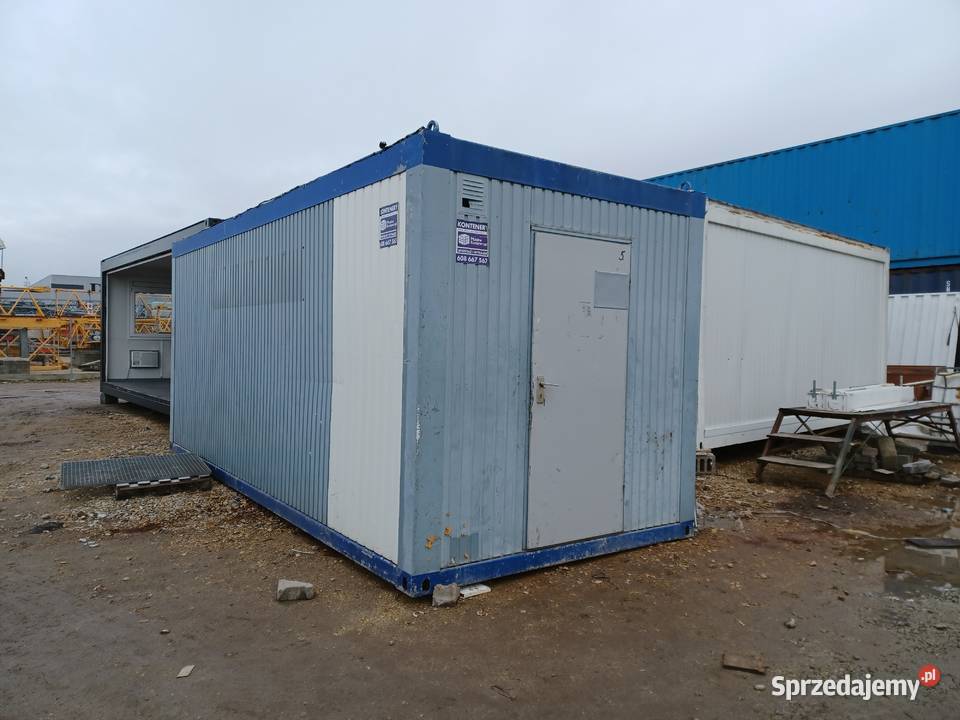 KONTENER BIUROWY SZATNIA