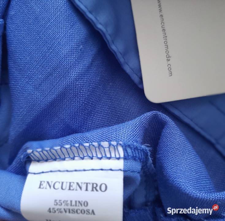 Spodenki szorty Lniane szerokie Chorzów