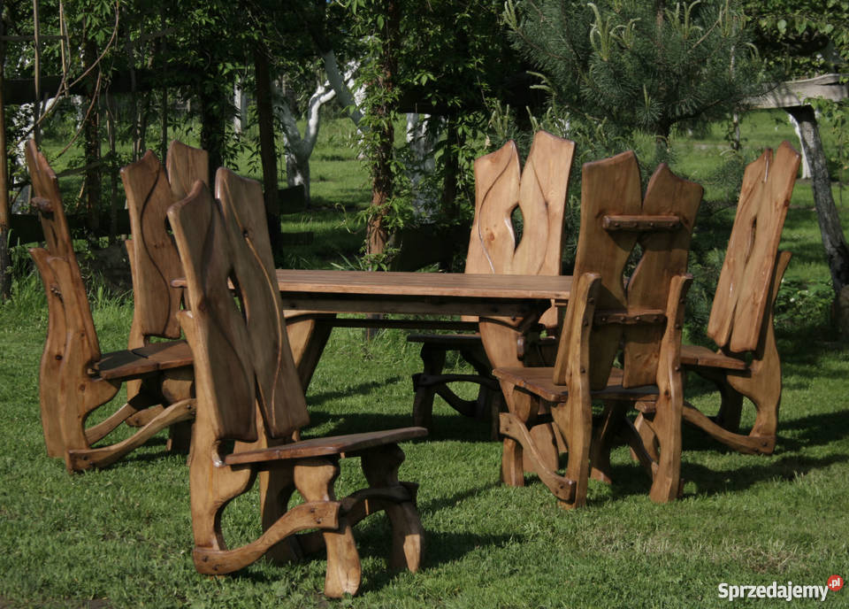 meble ogrodowe drewniane pub bar restauracja mazowieckie Piaseczno