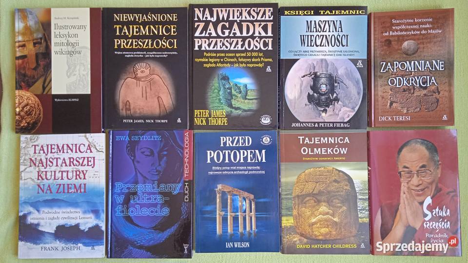 Książki z różnej tematyki dostępne 20 tytułów Książki naukowe i popularnonaukowe Warszawa