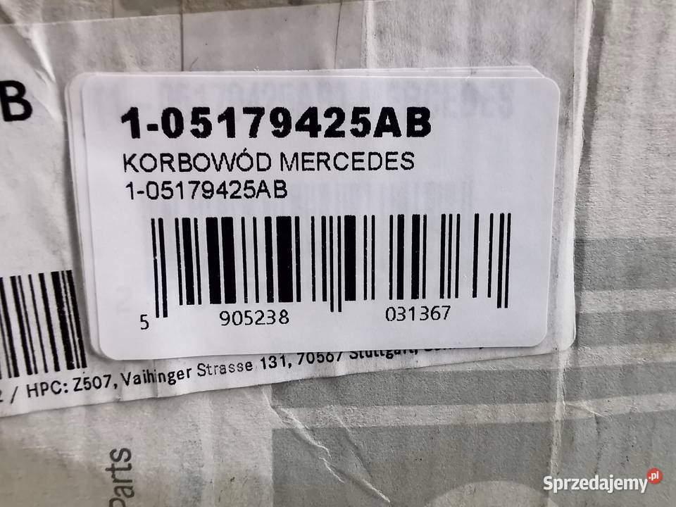 KORBOWÓD MERCEDESBENZ SPRINTER 906 NOWY
