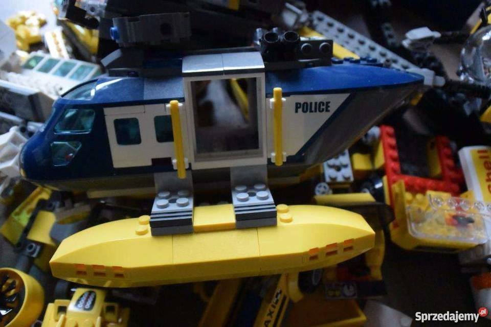 LEGO Statek Głębinowy 60095 Auto Helikopter łódzkie sprzedam
