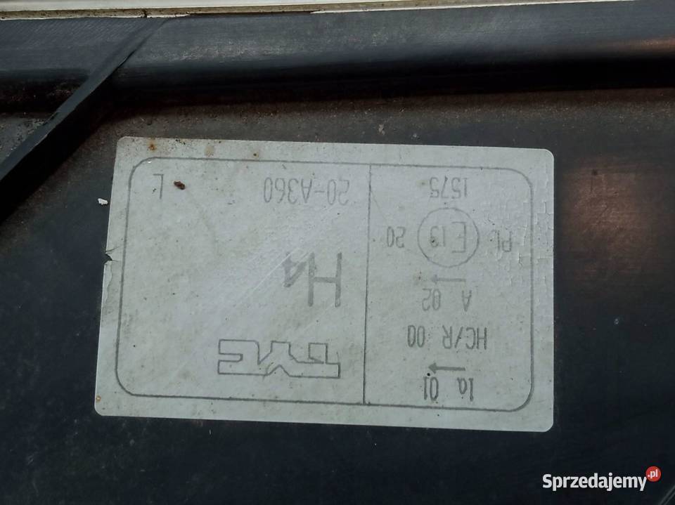 LAMPA PRZÓD LEWA EU Ford Fusion I 20022012 sprzedam