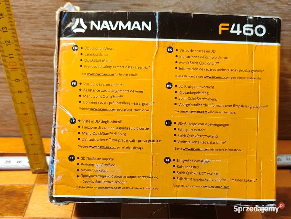Nawigacja samochodowa Navman F 460 sprawna z sprzedam
